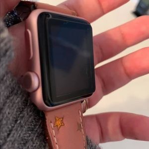 Series 1 Apple Watch rose gold 38mm coach band